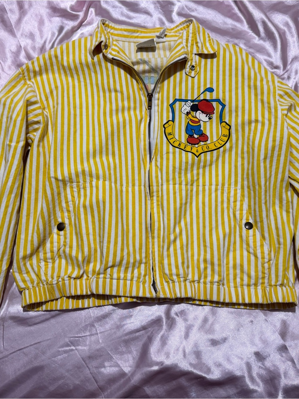 Vintage Disney Mickey Golf Jacket
